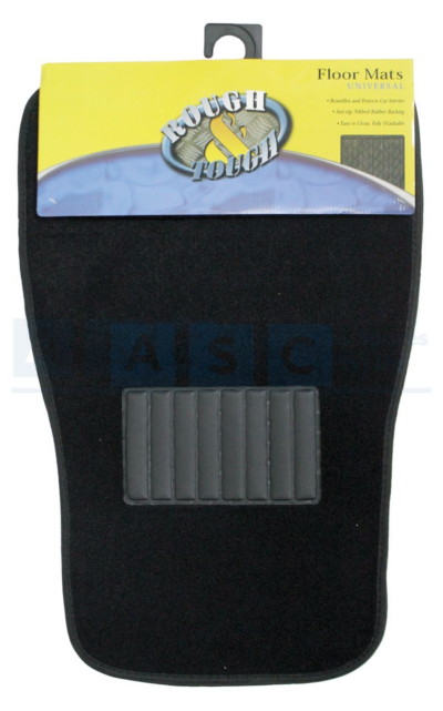 BLACK CARPET MAT W/HEEL GUARD
