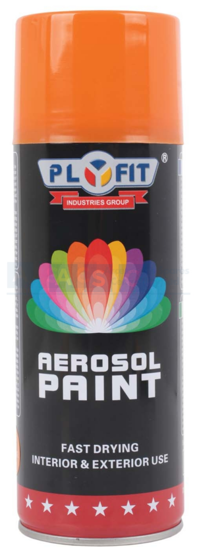 PLYFIT SPRAY PAINT BURNT ORANGE 300ML