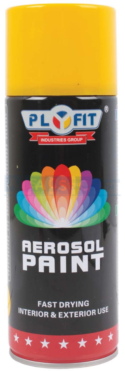 PLYFIT SPRAY PAINT YELLOW 300ML