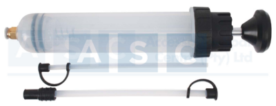 EXTRACTOR & REFILL PUMP W/PIPES 200ML 188MM X2 PIPES /8MM OTHER IS 6MM FOR