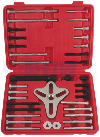 Harmonic Balancer Puller Tool Set 46PCS Crank Shaft Pulley/Gear Puller/Steering