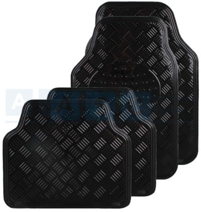 BLACK CAR MAT SET WEIGHT 2.8-3KG