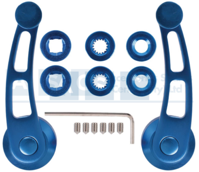 WINDOW WINDER HANDLE SET BLUE