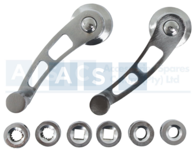 WINDOW WINDER HANDLE SET CHROME