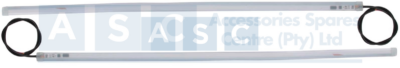 PARK/INDICATE SOFT LED STRIP 45CM STICK ON (DOUBLE SIDED TAPE) WHITE/YELLO