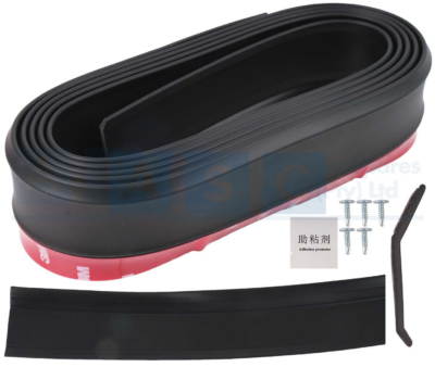FRONT BUMPER LIP BLACK 2.5M UNIVERSAL