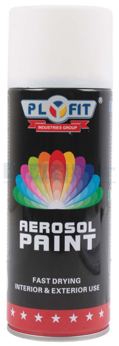PLYFIT SPRAY PAINT MATT WHITE 300ML