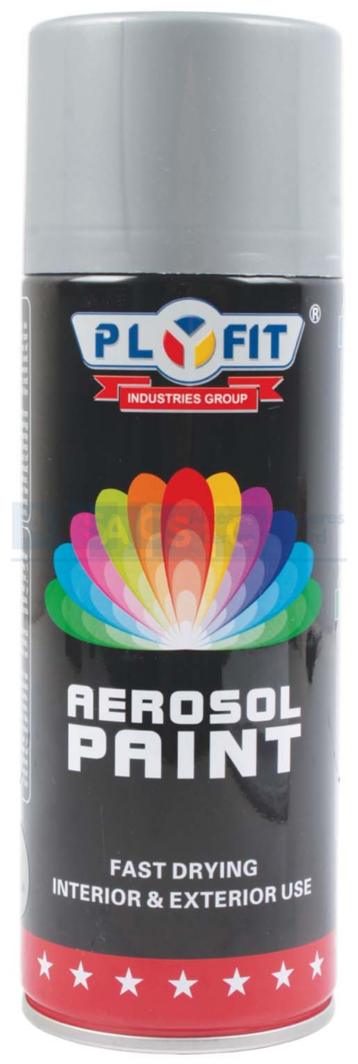 PLYFIT SPRAY PAINT ALUMINIUM 300ML