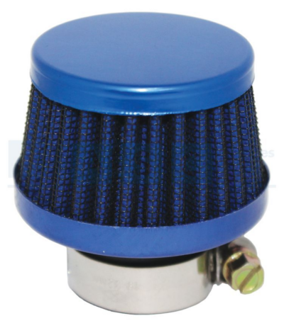 AIR FILTER BREATHER BLUE ID=20MM