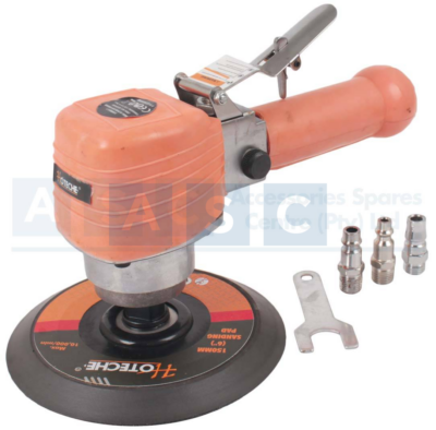 DUAL ACTION AIR SANDER 150MM  RPM 10000 Average Air Consumption: 113L/Min