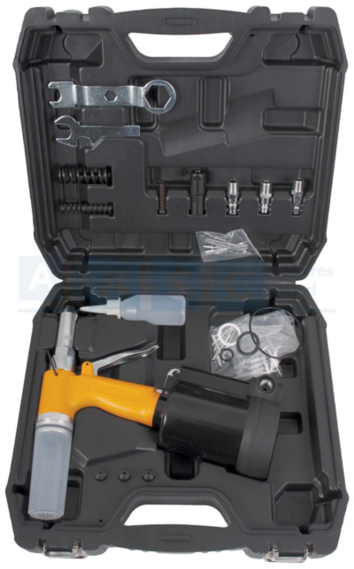 AIR RIVETER 2.4/3.2/4.0/4.8mm 6.3 bar 6mm INLET. traction power:900kgs /BMC