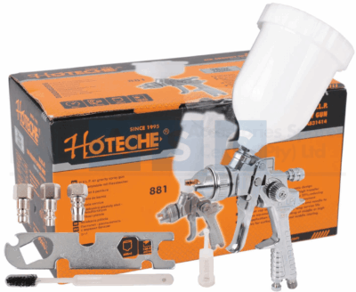 SPRAY GUN GRAVITY H.V.L.P Nozzle Size:1.4MM/Fluid Delivery130-220M