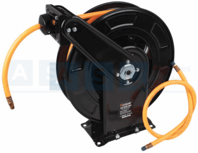 AIR HOSE RETRACTABLE UNIT W/HOSE 15M + 1M Hose Material:rubber -pvc hybrid