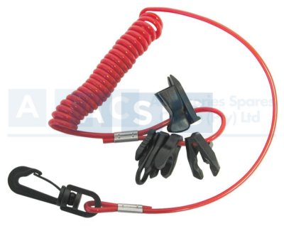 KILL SWITCH CORD W/ALL MOTOR KEYS same as B5-ESC-U
