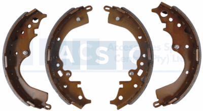 BRAKE SHOE SET TOY.QUANTUM 2.5/2.7 05- 252.2 X 51.5MM ATE639BS
