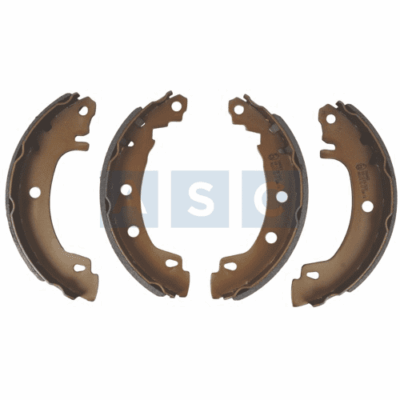 BRAKE SHOE SET RENAULT MEGANE 202.2X39MM ATE588BS