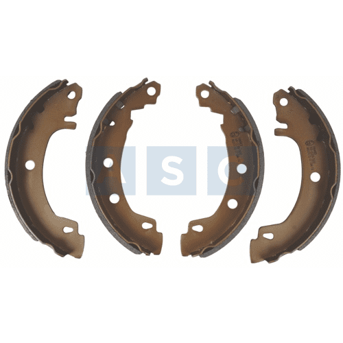 BRAKE SHOE SET RENAULT MEGANE 202.2X39MM ATE588BS