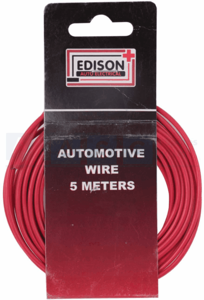AUTO CABLE 1.5mm (5mtr-RED) PRE-PACK