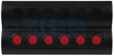 SWITCH PANEL(6P) LED W/CIRCUIT BREAKER w/cover for circuit breaker