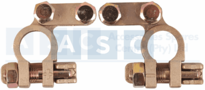 BATTERY TERMINAL SET  W/QUICK RELEASE ALL BRASS TERMINAL W/ LEVELS