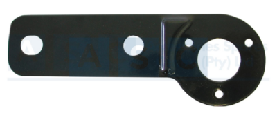 TRAILER SOCKET BRACKET BLACK