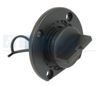 DRAIN PLUG 1 1/4 HYLON BLACK USE B5-031-4