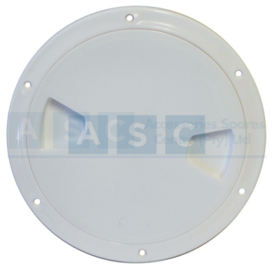 INSPECTION COVER SCREW-ON 8 WHITE