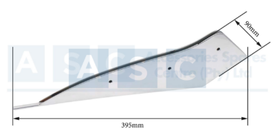 SKEG PROTECTOR 115-250HP 316SS