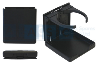 CUP HOLDER FOLD-UP BLACK