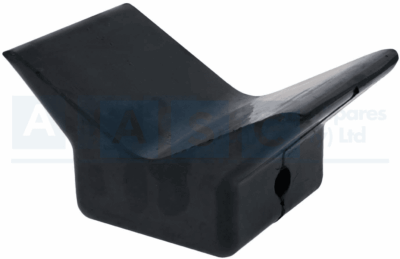 BOAT V-BUFFERBLOCK RUBBER 79.5mm base forewidth 175mm I.D=14mm