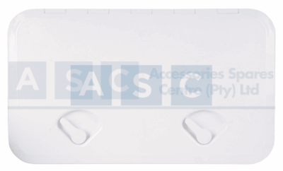 INSPECTION COVER SQUARE 353X606MM WHITE