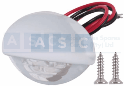 COURTESY LAMP LED 5500-6300K COOL WHITE 1X0.2W 4LM