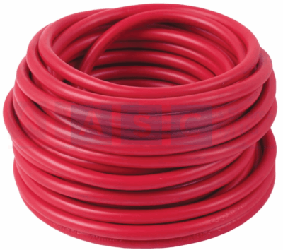 BATTERY CABLE RED 10MMSQ  10M ROLL cable thickness =6mm