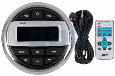 MARINE MEDIA PLAYER  AM/FM /USB/AUX/MP3/ BLUETOOTH CSR VISION/FIXED ISO  BLUE