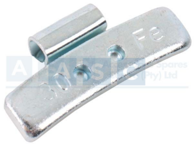 WHEEL WEIGHTS 30g CLIP-ON 100PCS PER BOX IRON GALVANIZED