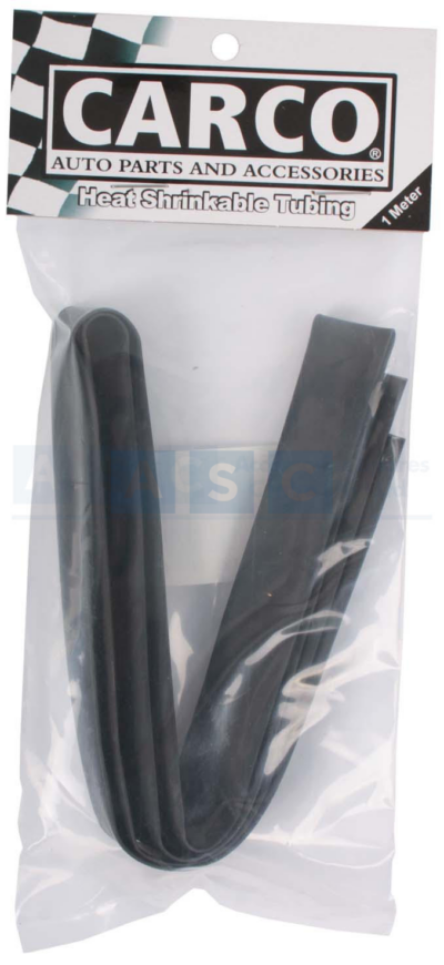 HEAT SHRINK 10MM BLACK 1M