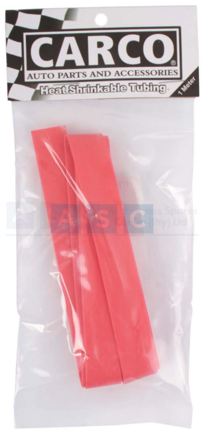 HEAT SHRINK 10MM RED 1M