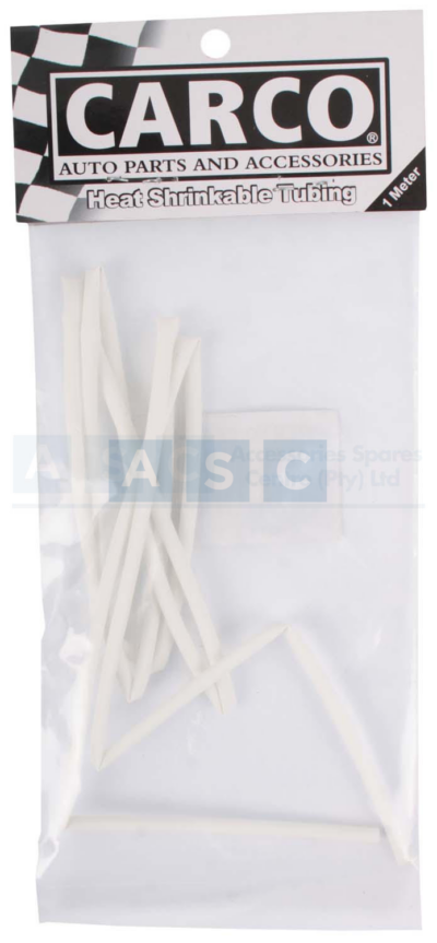 HEAT SHRINK 2.5MM WHITE 1M DISCONTINUED