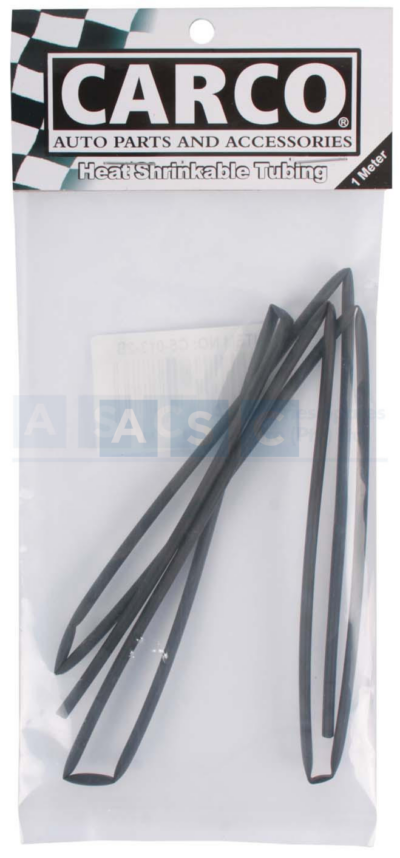 HEAT SHRINK 2MM BLACK 1M