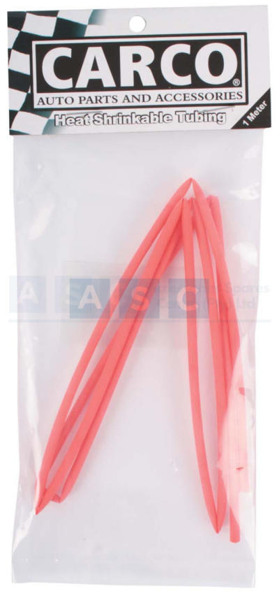 HEAT SHRINK 2MM RED 1M