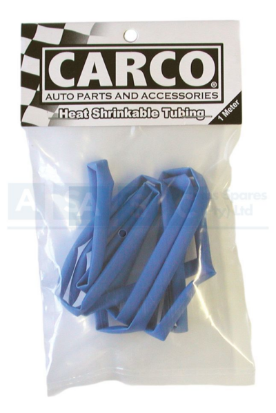 HEAT SHRINK 4MM BLUE 1M