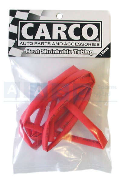 HEAT SHRINK 4MM RED 1M