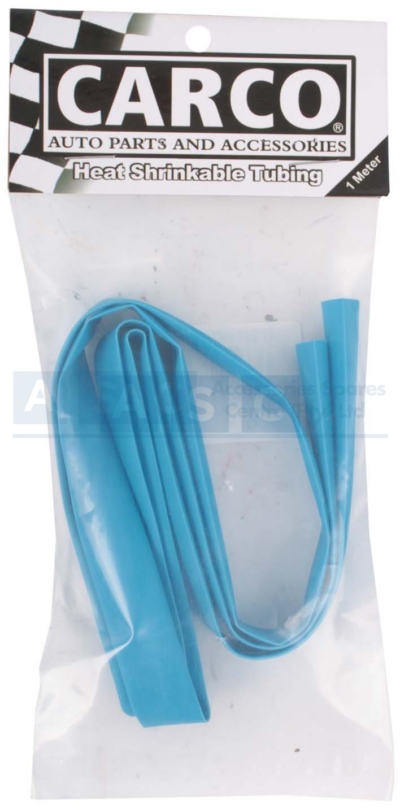 HEAT SHRINK 8MM BLUE 1M