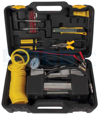 COMPRESSOR B/MOULD KIT 12V W/ REPAIR KIT C7-006 / PLUGS/ 2X PLUG TOOL /PLIER/