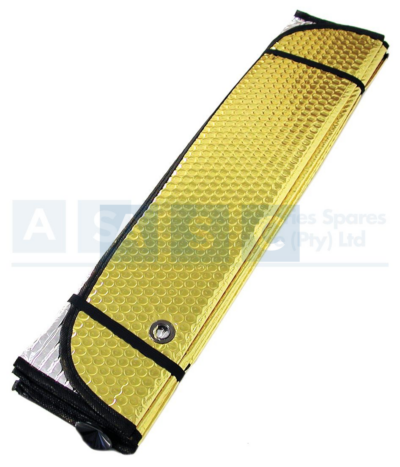 SHADES YELLOW SILVER 130x60cm