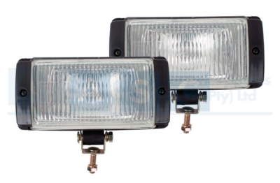 SET RECT CLEAR SPOTLAMPS 180X80MM