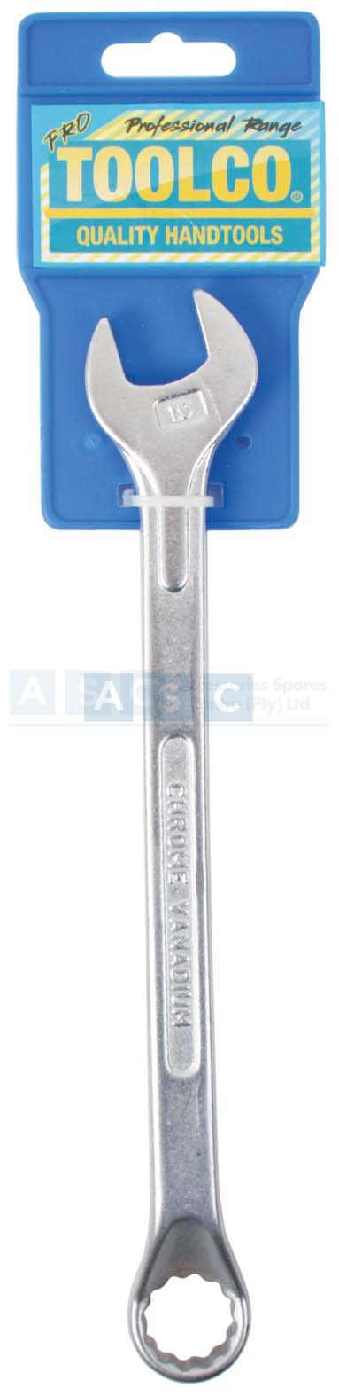 CH/VANADIUM OFFSET 19MM SPANNER