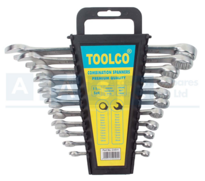 SPANNER SET COMB.CH VAN 11 PCE 6-19MM 6-14/17/19MM