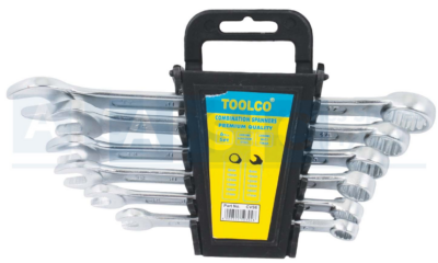 SPANNER SET COMB CH VAN  6PCE 8-17 8/10/12/13/14/17MM