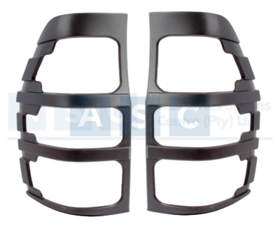 TAILLIGHT COVER MAT BLACK RANGER
